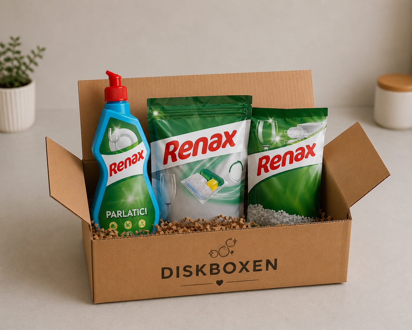 Städboxen leverans